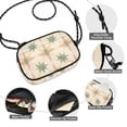 thumbnail image 3 of FORMRS Mini Crossbody Bag for Women Adjustable Shoulder Rope Travel Casual Phone Purse, Pastel Beige Geometric, 3 of 7