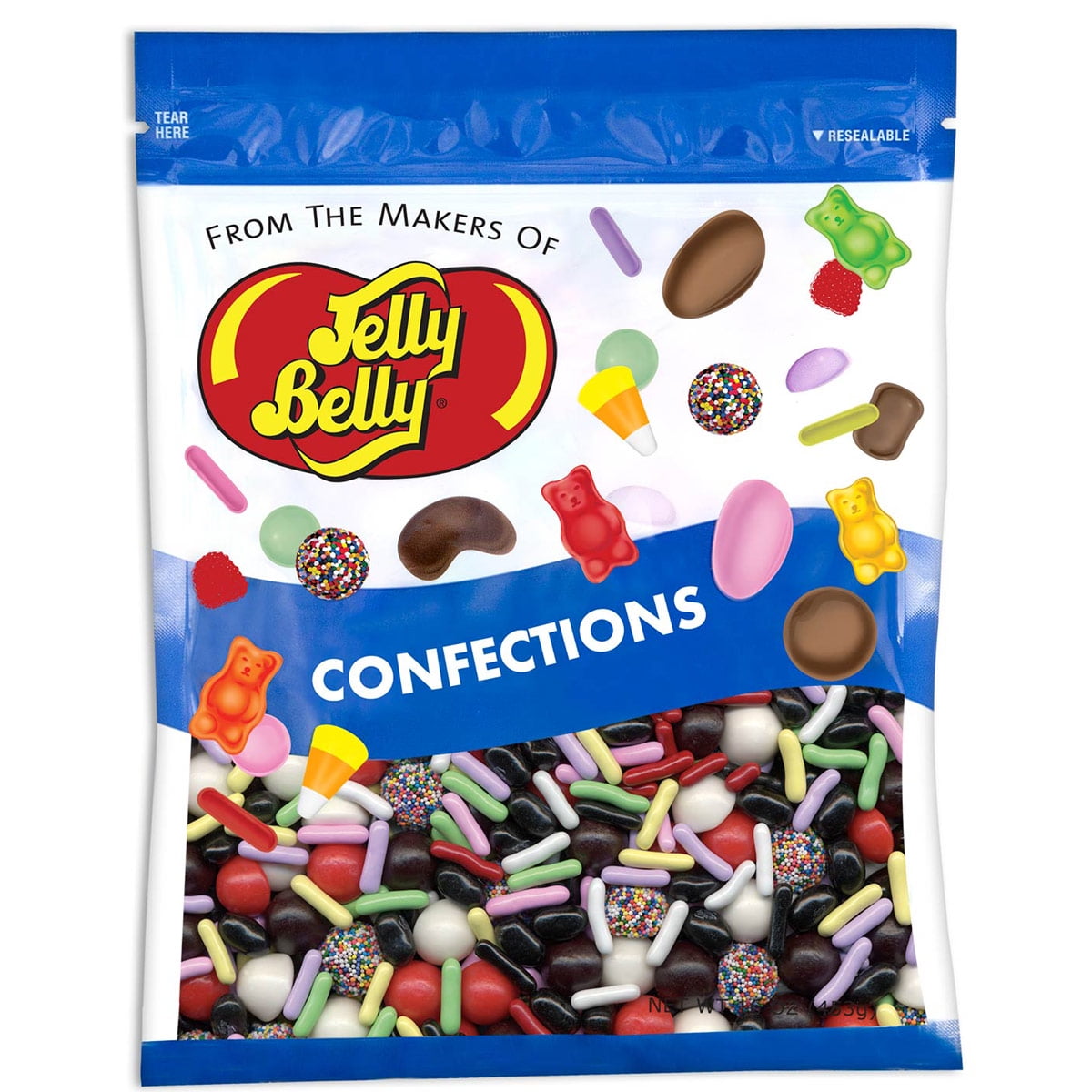 Jelly Belly 16 oz Licorice Bridge Mix Genuine, Official, Straight