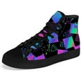 thumbnail image 5 of Aidianart Womens 80s High Top Shoes High Top Canvas Sneakers Size 15, 5 of 5