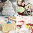 thumbnail image 4 of ZYNERY 72 PCS Edible Butterfly Cupcake Toppers, Colourful Butterfly Cake Decorations Cupcake Toppers with Storage Box for Family Cupcake Wedding Cake Birthday Party Food Decoration, 4 of 7