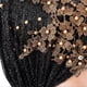 thumbnail image 3 of Turban Fashion Unique Women's Retractable Retro Beaded Bandage Muslim Long Scarf HatBlack, 3 of 3