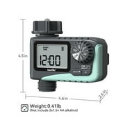 RainPoint Digital Hose Timer, Programmable Automatic Sprinkler Watering Controller for Garden Outdoor (ITV105)