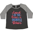 thumbnail image 3 of Inktastic Memorial Day Land of the Free Because of the Brave Women's Plus Size T-Shirt, 3 of 5