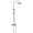 Brushed Nickel, variant on Adjustable Height Slide Bar Shower Faucet Set With Tub Spout, Luxury Brass Complete Shower System With Rough-In Valve