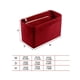 thumbnail image 3 of Purse Organizer Insert Felt Bags Handbag with Zipper Tote Shaper Multi Pocket Burgundy, 3 of 4