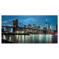 thumbnail image 2 of Design Art - Brooklyn Bridge and Skyscrapers, 2 of 3