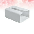 thumbnail image 2 of Traceless Tissue Holder Wall Mounted Napkin Box in Grey Plastic for Home or Office Use, 2 of 10