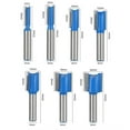 thumbnail image 4 of 7 Pcs 8mm Shank Woodworking Milling Tools, Double-Edged Grooving Cutter Head, Wood Trimming Machine Straight Knife , High Precision, 4 of 6