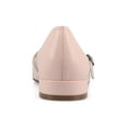 thumbnail image 4 of Journee Womens Camby Crisscross Strap Pointed Toe Dress Flat, Widths Available, 4 of 10
