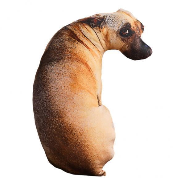 2 almohadas para perros, muñecos de peluche, juguetes, almohadas para , adultos, y niñas Hugo Arrojar la almohada