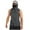 Dark Gray, variant on BADHUB Mens 2025 Hooded Tank Tops Summer Casual Beach Sleeveless Gym Hoodies Bodybuilding Muscle Cotton Shirts Blue L