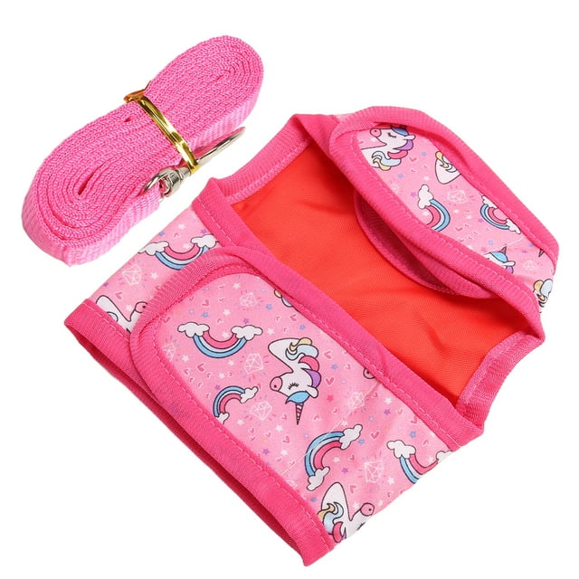 Harness Leash, Breathable Comfortable Polyester Cute Cartoon Pattern Bunny Vest Leash With Hook And Hoop Fasteners For Hamster For Chinchilla S,M,L