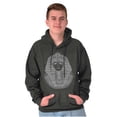 thumbnail image 5 of Ancient Egyptian Pyramid Pharaoh Hoodie Sweatshirt Women Men Brisco Brands 4X, 5 of 6