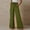Army Green, variant on SNKSDGM Women's Plus Petite Pants for Women Jeans Khaki Pants for Women Petite Short Women Palazzo Pants with Pockets Summer Casual Wide Leg High Waist Pants Flowy Beach Trousers Travel