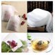 thumbnail image 2 of Reusable Tea Bags 100 Count - Fillable Mesh Filters for Loose Leaf Tea Brewing, 2 of 5