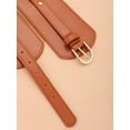 thumbnail image 4 of Zhengup Women's Leather Wide Belts Buckle Waist Belt Waistbands, 4 of 4