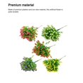 thumbnail image 4 of Cateissary Flores artificiales Plantas de imitación Decoración de cocina Arreglos al aire libre Accesorios de boda coloridos Calcomanía de jardín Flores artificiales Rojo Cateissary HA084317-03, 4 of 6