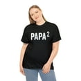 thumbnail image 4 of Papa Squared Shirt, New Grandpa, Father's Day, Gift For Dad Tee - ID: 303, 4 of 7