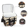 thumbnail image 6 of FORMRS Insulated Cooler Bag 24 Cans Capacity Soft Leakproof Lunch Box with Side Pockets, Halloween Cat, 6 of 7