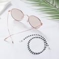 thumbnail image 5 of fastboy Glasses Strap Unique Eyeglasses Hanging Chain Eyewear Fix Rope Anti-lost Ropes Fashion Accessory Fixator Chains for Fixing Decor Black, 5 of 5