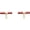 Single Hole, variant on Gamvdout Wooden Cabinet Knobs 2Pcs Brass Red Rosewood Solid Wood Handle Furniture Wardrobe Drawer Door Chinese Handle Single Hole