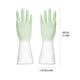 thumbnail image 2 of Guantes de fregar verdes, guantes de goma de limpieza de cocina doméstica, gruesos, talla S, 2 of 2
