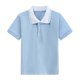thumbnail image 4 of Odeerbi Camisas de Golf de Niños Algodón Color Sólido Camisas de Tenis de Manga Corta Uniforme Escolar, 4 of 4