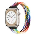 thumbnail image 2 of LEIXIUER Slim Braided Solo Loop Bands Compatible with Apple Watch Bands 41mm 45mm 49mm 40mm 44mm 42mm 38mm 42mm Elastic Belt Bracelet Replacement iWatch Series 8 Ulrea 6 5 4 3 SE 7 2 1, 2 of 7