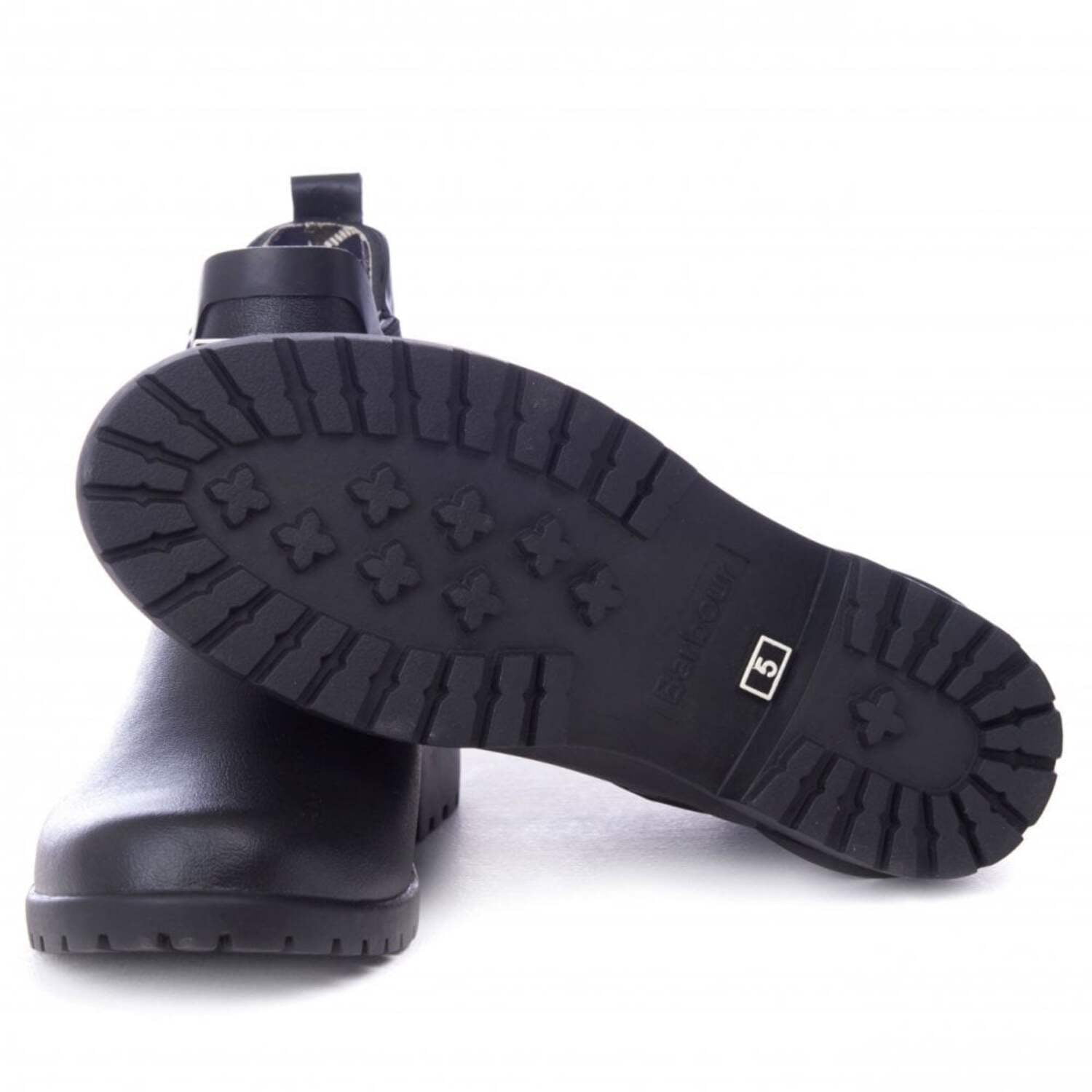 Barbour｜BOOTS (Wilton Wellingtons (LRF0066 BK11)) Barbour Wilton Wellie Black Womens Chelsea Boots LRF0066-BK11