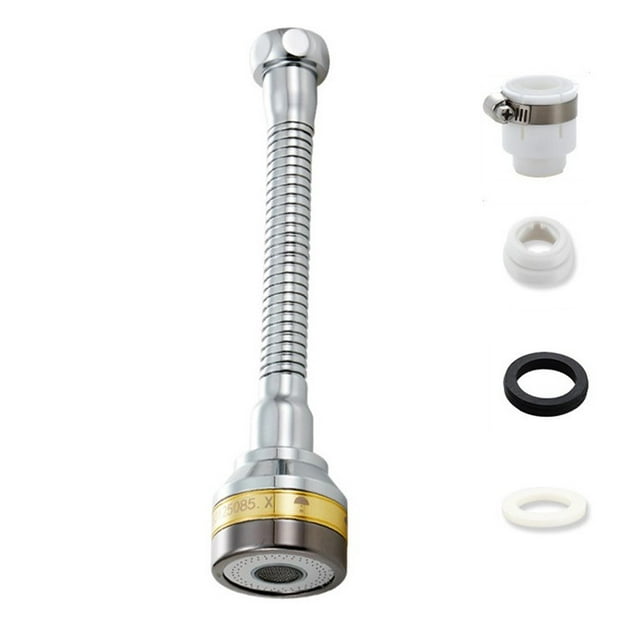 Brass Kitchen Tap Head Faucet Aerator Extender Anti-splash 3 Levels Adjustable