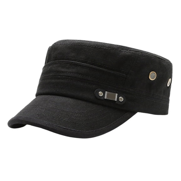 Men's Cotton Flat Cap All Season Outdoor Fishing & Travel Lightweight Breathable Packable