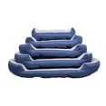 thumbnail image 3 of Cama para Perro, Resistente, Confortable, Lavable, con Relleno Suave Azul/Gris Extra Grande, 3 of 4