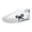 Black, variant on Women's Bow Patch Low Top Retro Sneakers, Lace Up Roud Toe Casual Shoes, Flat Sole Fashion Walking Shoes