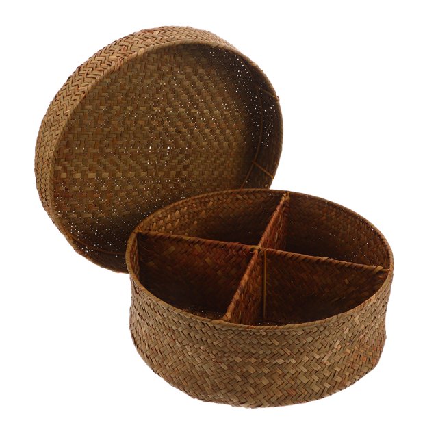 FENGGUIQU Redonda De Ratán Natural Tejida Para Pan Y En Cocina O