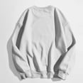 thumbnail image 4 of Pompotops Womens Shirts Round-Neck Print Long Sleeve Tops Printed Regular Blouse Clearance, 4 of 6