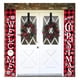 thumbnail image 5 of Moyic 1 par de adornos de cartel de puerta colgante de Feliz Navidad de bienvenida adornos navideños para el hogar decoración de Navidad al aire Kits de decoración para fiestas GRAMO Moyic HA000240-06B, 5 of 6