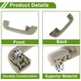 thumbnail image 4 of Mango de Agarre de Techo Lado Izquierdo para Toyota Camry 2007-2011 Mango de Trim Interior A Pilar No.7461030240 Beige 1 Pc, 4 of 6