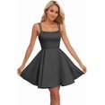 thumbnail image 1 of Women's Strapless Sweetheart A-Line Mini Satin Cocktail Dress Model 250510-1048, 1 of 9