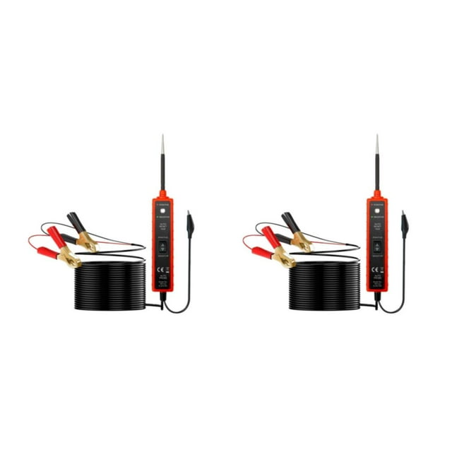 Youkk Advanced Car Electrical Circuit Tester for Power Probe Diagnostic Tool Test Device 6-24V User-Friendly and Effective Automotive System Type1 2Set
