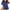 Blue, variant on Chollius Women's Satin Nightshirt Button Down Nightgown Short Sleeve V-Neck Loose Oversize Sleepshirt Side Slit Sleepwear Gowns for Home Wear