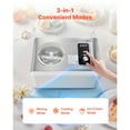 thumbnail image 2 of KFFKFF Automatic Ice Cream Maker with Built-in Compressor, 2 Quart No Pre-freezing Gelato Maker, Electric Sorbet-Maker, 3 Modes Compressor Ice Cream Machine for Home Kitchen, 2 of 9