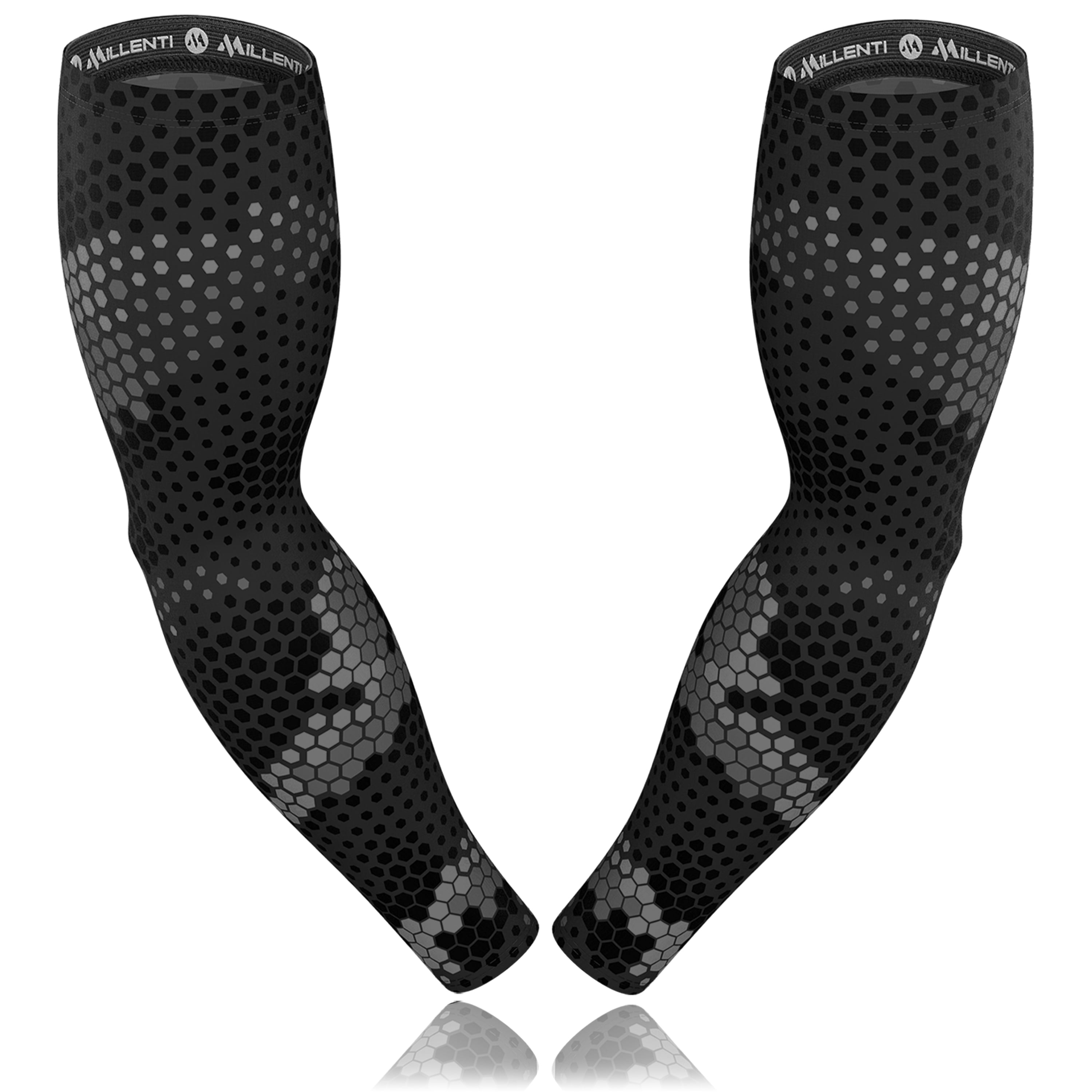 Millenti Cooling Arm Sleeve Compression Arm Sleeves UV Sun Protection