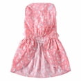 thumbnail image 3 of YUEHAO Dog Skirts for Small Dogs Girl Cute Pet Print Skirt Breathable Summer Sleeveless Shirt Comfortable Dog Shirt Breathable Dog Pet Dog Clothes (Pink, XS), 3 of 7