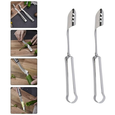 CTIRCHIU 2-Piece Portable Manual Core Remover Set for Kitchen Use Easy to Operate Fruit and Vegetable Corer Tool CTIRCHIU 2-Piece Portable Manual Core Remover Set for Kitchen Use Easy to Operate Fruit and Vegetable Corer Tool