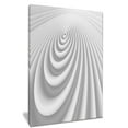 thumbnail image 2 of Fractal Rounded White 3D Waves, 2 of 3