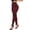 C207/Wine, variant on XIYON Women's High Waisted Jeggings Women Lace Soft Elastic Comfortable Casual Yoga Pants Soft Yoga Pants
