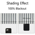 thumbnail image 5 of Yarn Dyed Cordless 100% Blackout Roman Shades, 5 of 5