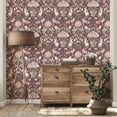 thumbnail image 4 of Fine Décor Fae Plum Woodland Wallpaper, 20.5-in by 33-ft, 56.38 sq. ft., 4 of 5