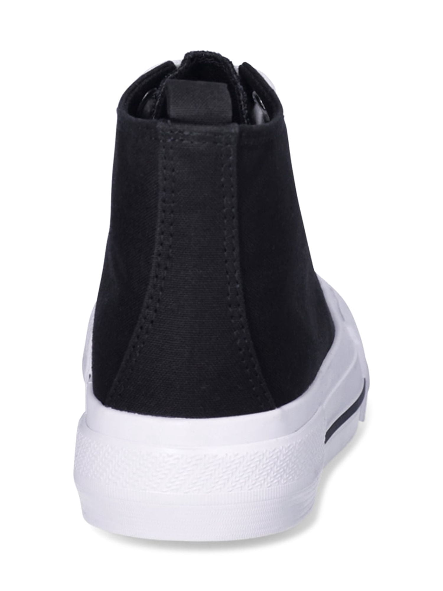 Wonder Nation Little Girls and Big Girls Platform High Top Sneakers, Sizes 13-6