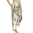 thumbnail image 2 of Bingfone Pajamas For Women,Western Desert Cowboys3 Pajama Pants With Pockets-Small, 2 of 9